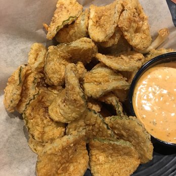Hooters - 5/5 Fried Pickles $6.99 came in piping hot and crispy, not soggy, executed perfectly and really good. A must try if you've never had. - Sports Bars Near Me - Ocala, Florida