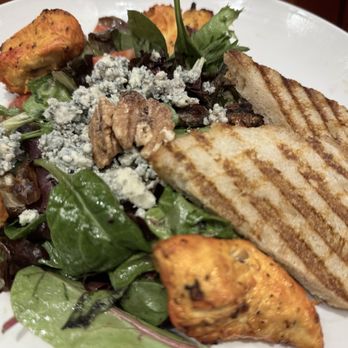 Panini Kabob Grill - Strawberry-Date Salad with added chicken - Middle Eastern Near Me - Northridge, California Panini Kabob Grill - Strawberry-Date Salad with added chicken - Middle Eastern Near Me - Northridge, California
