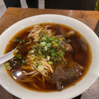 Dinesty Dumpling House - Beef spicy noodle - Chinese Near Me - Vancouver, British Columbia