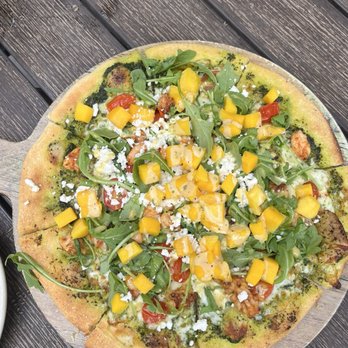 The '401 - Shrimp & Mango Pizza - American Near Me - Bellaire, Texas The '401 - Shrimp & Mango Pizza - American Near Me - Bellaire, Texas