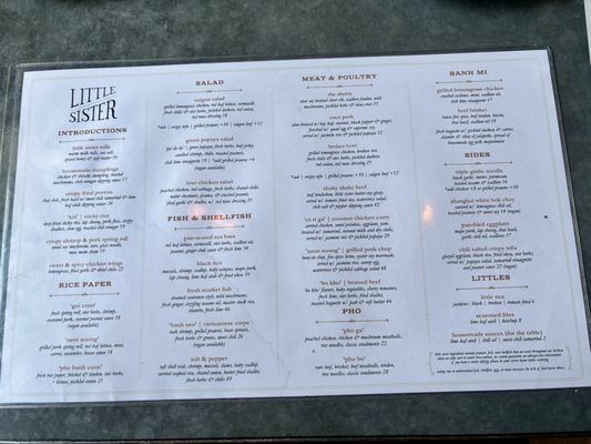 Menu photo 5 Little Sister Redondo Beach, CA Menu photo 5 Little Sister Redondo Beach, CA