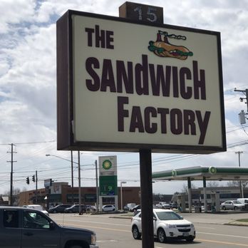 The Sandwich Factory - The sign on Rte 46, just off Mahoning ave in Austintown - Delis Near Me - Austintown, Ohio