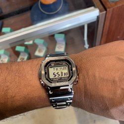 Took my new watch in for band adjustments.