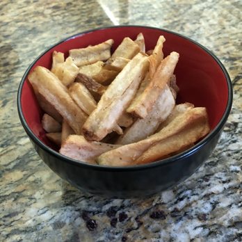 The Growler - Side of House cut Belgian style fries, included with burger (still crispy, 5 stars) - New American Near Me - Danville, California