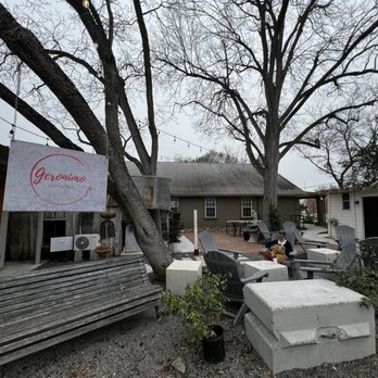 Geronimo Coffee Haus - Outdoor seating hits the spot. - Coffee & Tea Near Me - Seguin, Texas Geronimo Coffee Haus - Outdoor seating hits the spot. - Coffee & Tea Near Me - Seguin, Texas