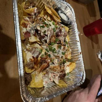 Whatcha Smokin' BBQ & Brew - BBQ Pulled Pork Nachos - Barbeque Near Me - Luther, Iowa Whatcha Smokin' BBQ & Brew - BBQ Pulled Pork Nachos - Barbeque Near Me - Luther, Iowa