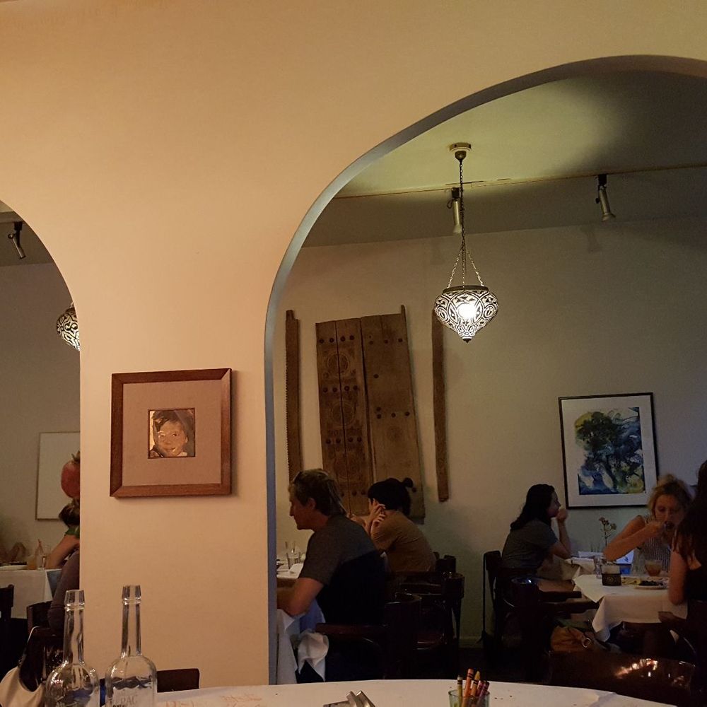Cafe Munir - My view while waiting for a table (8/29/17) - Lebanese Near Me - Seattle, Washington