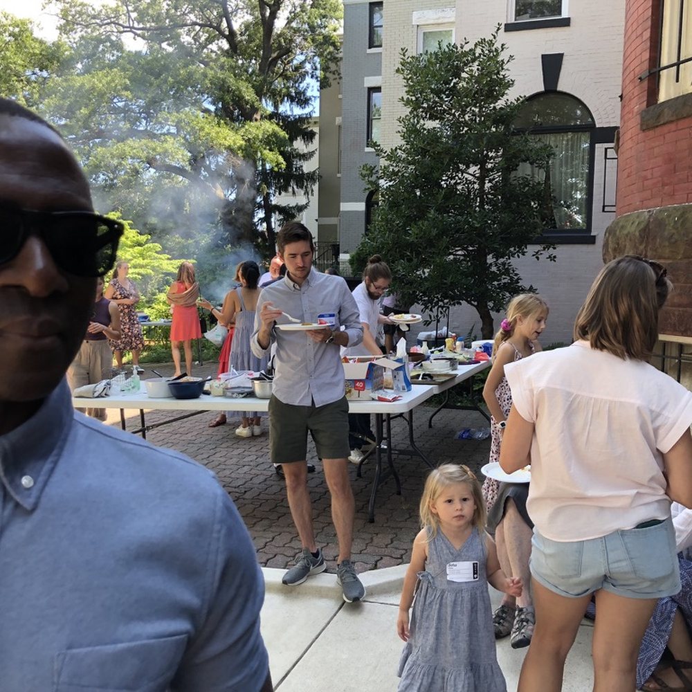 Washington Community Fellowship - WCF after-service Bar-B-Q and Ice Cream Social on the grounds (August 2022) - Churches Near Me - Washington, DC, District of Columbia