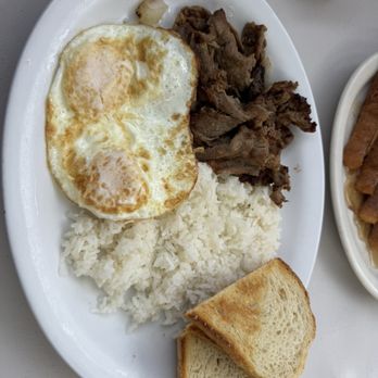 Art's Cafe - Bulgogi breakfast with eggs, rice, toast. - Diners Near Me - San Francisco, California