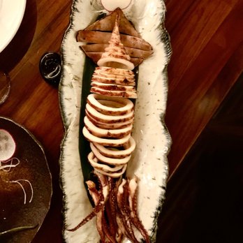 MF Sushi - Whole Squid - Sushi Bars Near Me - Houston, Texas