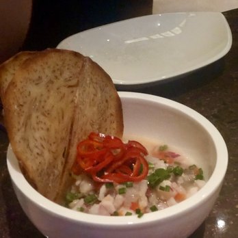 The Wine and Spirits Kitchen - Ceviche appetizer - New American Near Me - Delray Beach, Florida