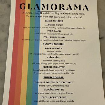 Gracie's - Menu - New American Near Me - Portland, Oregon
