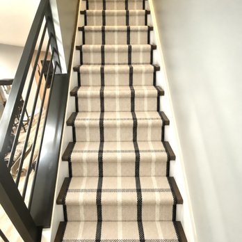 99 Carpets - Custom wool stair runner Stanton Tattersall in Toasted Coconut. Explore custom stair runner options with 99 Carpets in New Jersey. - Carpeting Near Me - Carteret, New Jersey 99 Carpets - Custom wool stair runner Stanton Tattersall in Toasted Coconut. Explore custom stair runner options with 99 Carpets in New Jersey. - Carpeting Near Me - Carteret, New Jersey