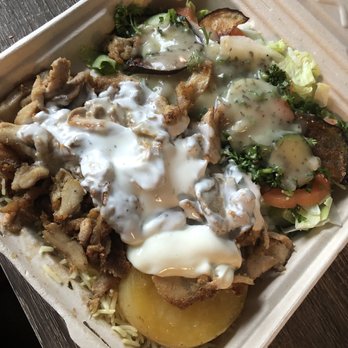 Pita Lite - a meal in a styrofoam container - Mediterranean Near Me - Toronto, Ontario