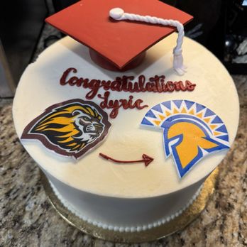Lavender Bakery & Cafe' - Graduation cake - Cafes Near Me - Berkeley, California
