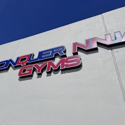 Conquer Ninja Gym - Outside sign