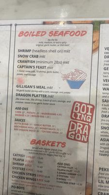 Menu photo 8 Boiling Dragon Pearland, TX
