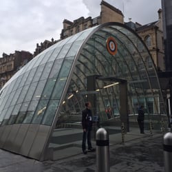 St Enoch Subway Station - New entrance!