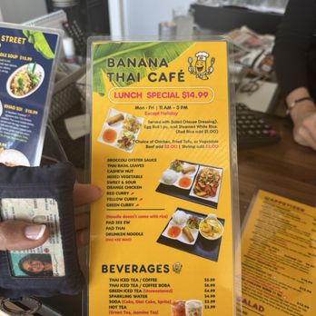 Banana Thai Cafe - Menu - Thai Near Me - Pasadena, California Banana Thai Cafe - Menu - Thai Near Me - Pasadena, California