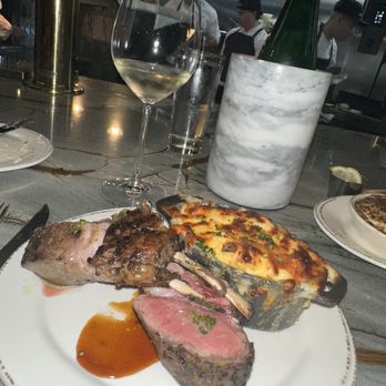 Sage & Salt Bistro - Rack of lamb with mac and cheese - New American Near Me - Winston-Salem, North Carolina