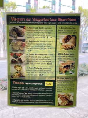 Menu photo 1 El Epazote Cocina Regional Madera, CA