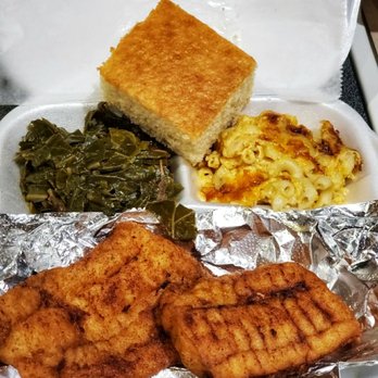 Soul Out Street Kitchen - Fish Platter ($13.95) - Food Trucks Near Me - Jacksonville, Florida Soul Out Street Kitchen - Fish Platter ($13.95) - Food Trucks Near Me - Jacksonville, Florida