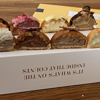 Choux - Cream puffs - cut in half - Bakeries Near Me - San Francisco, California