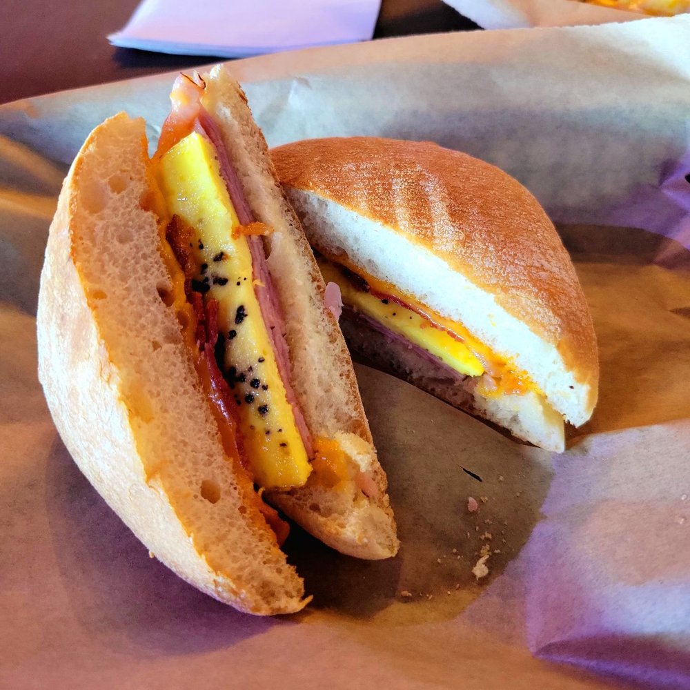 Classic Rock Coffee - War Pig Breakfast Sandwich - Coffee & Tea Near Me - San Antonio, Texas