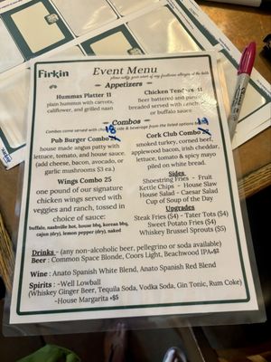 Menu photo 1 The Firkin Pub & Grill Long Beach, CA