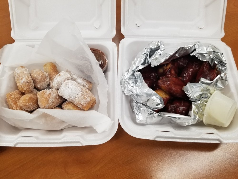 Food from Ray's NY Pizza