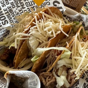 Guzman y Gomez - Schaumburg - Two Steak and One Pork Mild Taco - Mexican Near Me - Schaumburg, Illinois Guzman y Gomez - Schaumburg - Two Steak and One Pork Mild Taco - Mexican Near Me - Schaumburg, Illinois
