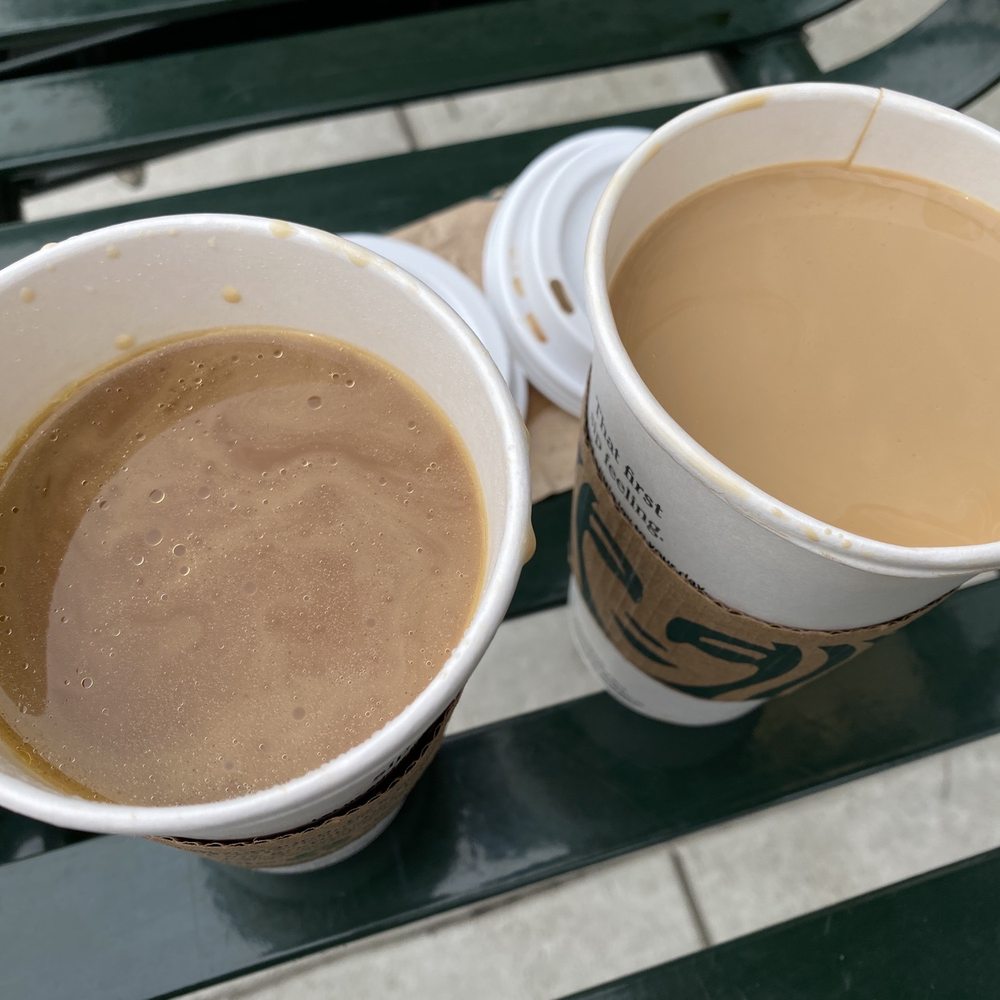 Starbucks - Oily residue in wrong order. - Coffee & Tea Near Me - Delta, British Columbia Starbucks - Oily residue in wrong order. - Coffee & Tea Near Me - Delta, British Columbia