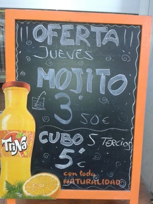 Menu photo 1 Bar Platers Valencia, V