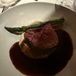 Split of a filet mignon