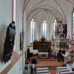Kloster Lüne - Flügelaltar, Orgel und Kanzel