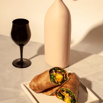 Fed - Curried cauliflower chickpea wrap - Food Delivery Services Near Me - Vancouver, British Columbia Fed - Curried cauliflower chickpea wrap - Food Delivery Services Near Me - Vancouver, British Columbia
