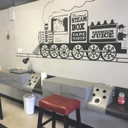 Steam Box Vape Shop - Build table