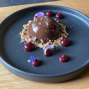 The Wolf's Tailor - Chocolate cherry dessert - New American Near Me - Denver, Colorado The Wolf's Tailor - Chocolate cherry dessert - New American Near Me - Denver, Colorado
