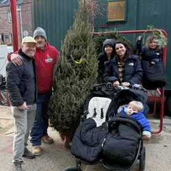 Rocky Yo-Mo's Christmas Trees - Family and Friends here at Rocky YoMos