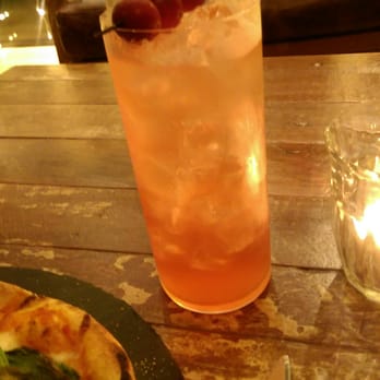 No.1 Watson Street - Fizzy sloe gin cocktail - Bars Near Me - Manchester, XGM