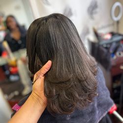 Lisflor's - Wash & blow on natural hair