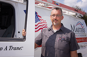 Masters Heating & Cooling Logo