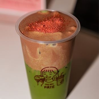 BewBew Home Cafe - New Valentine month Raspberry Chocolate matcha - Desserts Near Me - San Marcos, California BewBew Home Cafe - New Valentine month Raspberry Chocolate matcha - Desserts Near Me - San Marcos, California
