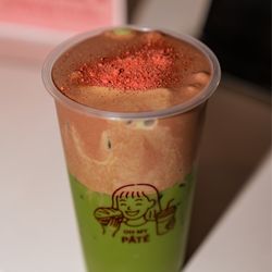 New Valentine month Raspberry Chocolate matcha
