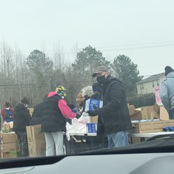 Houston Levee Community Center - A day of giving...