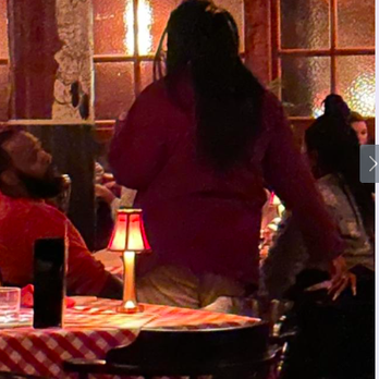 Trivoli Tavern - Tiarra chatting and NOT waiting on our table. - American Near Me - Chicago, Illinois Trivoli Tavern - Tiarra chatting and NOT waiting on our table. - American Near Me - Chicago, Illinois