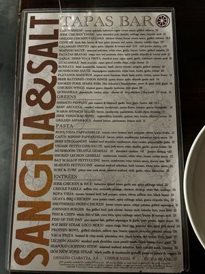 Menu photo 1 Sangria & Salt San Francisco, CA Menu photo 1 Sangria & Salt San Francisco, CA