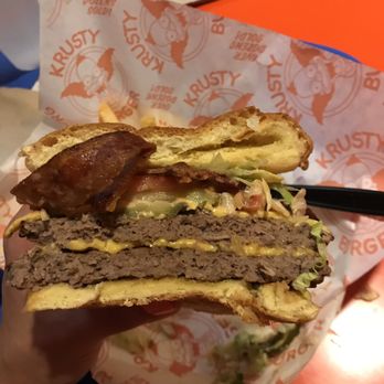 Krusty Burger - Clogger Burger - Burgers Near Me - Universal City, California