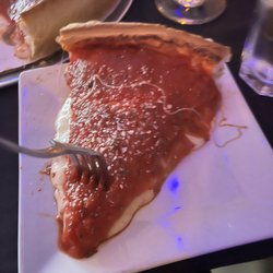 Angelini's Ristorante - Stuffed pizza!