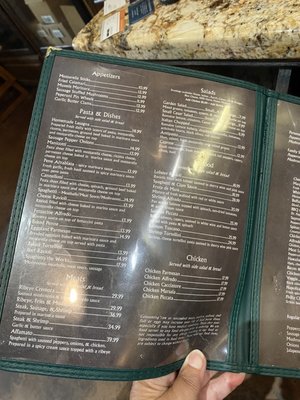 Menu photo 3 Duran's Italian Restaurant Centerville, TX